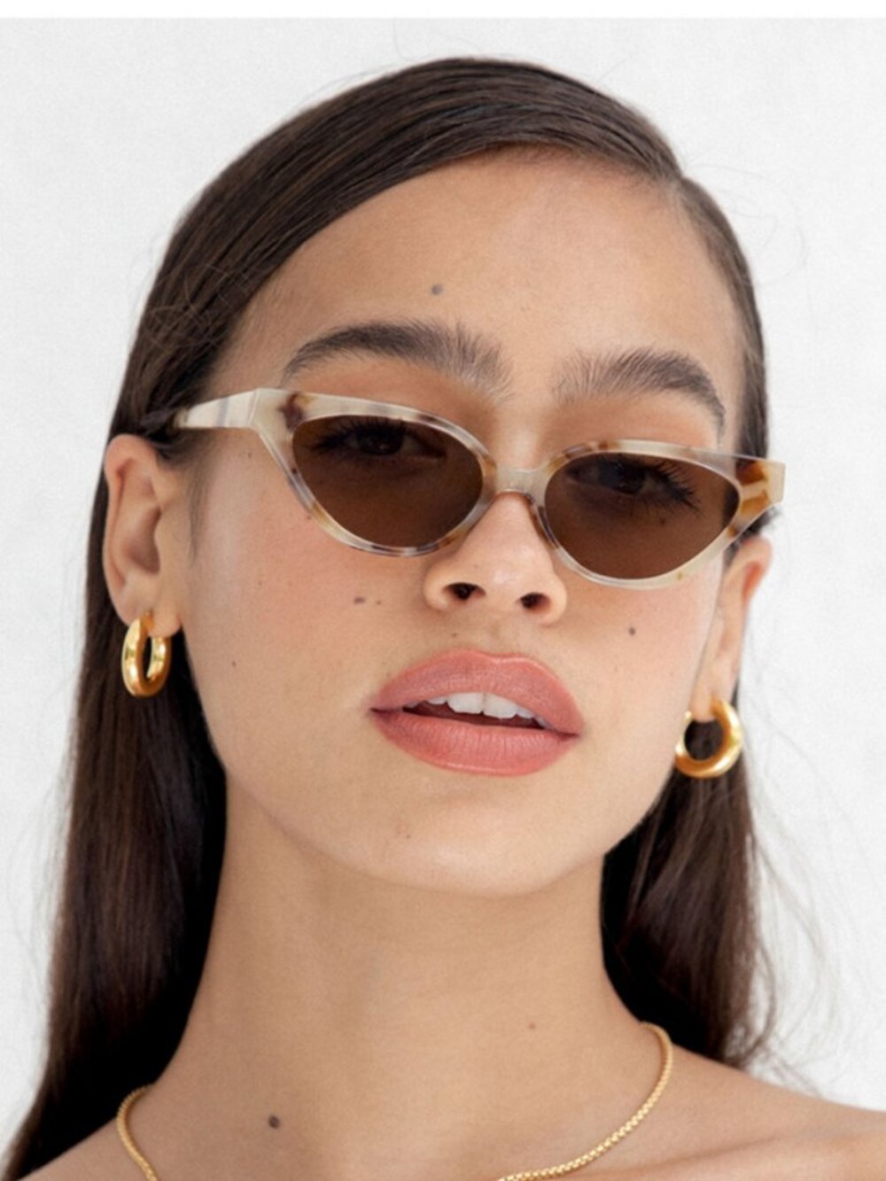Velvet Canyon Beatniks Cat Eye Sunglasses in Caramel Tort, UV400